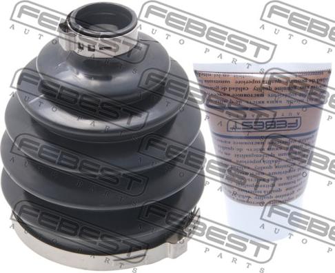 Febest 1017P-V250 - Putekļusargs, Piedziņas vārpsta www.autospares.lv