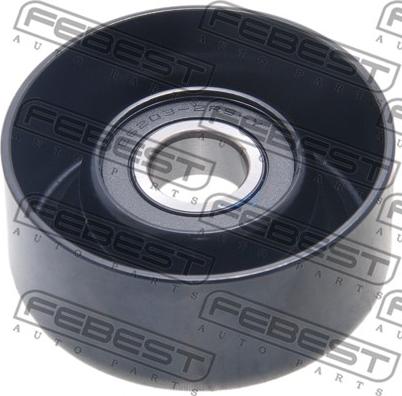 Febest 1087-CAP - Ролик, поликлиновый ремень www.autospares.lv