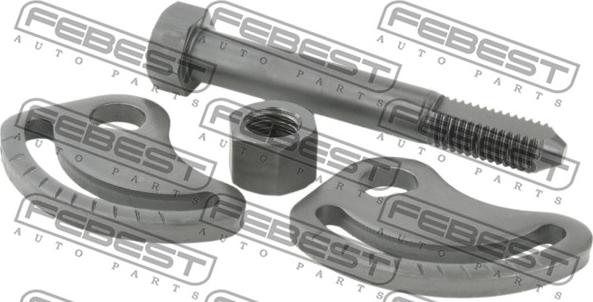 Febest 1029-002-KIT - Riteņu sagāzuma regulēšanas skrūve www.autospares.lv