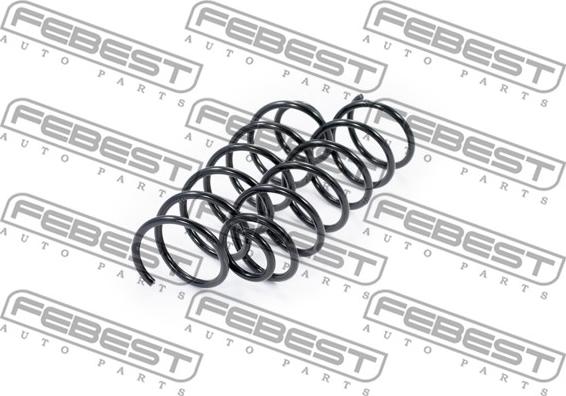 Febest 1808-018R-KIT - Balstiekārtas komplekts, Atsperes www.autospares.lv