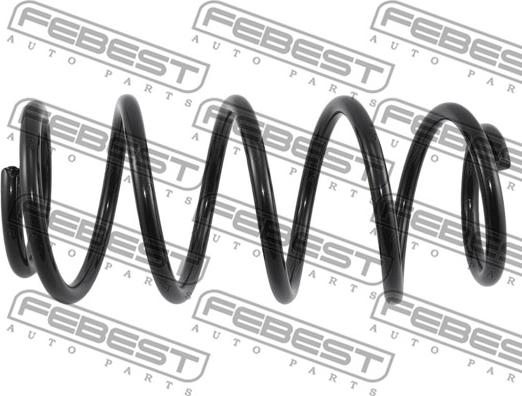 Febest 1808-012F-KIT - Balstiekārtas komplekts, Atsperes www.autospares.lv