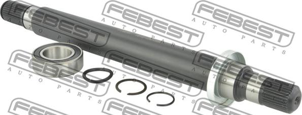 Febest 1812-ZAFCRH - Atlokvārpsta, Diferenciālis www.autospares.lv