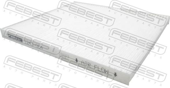 Febest 1243-004 - Filtrs, Salona telpas gaiss www.autospares.lv