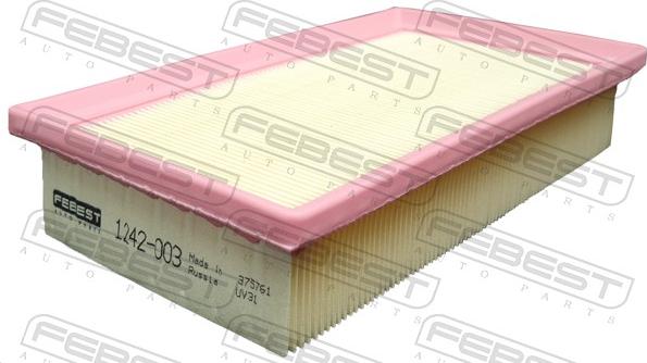 Febest 1242-003 - Gaisa filtrs www.autospares.lv