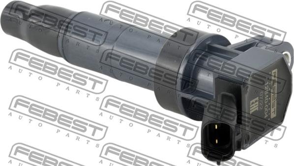 Febest 12640-004 - Aizdedzes spole www.autospares.lv