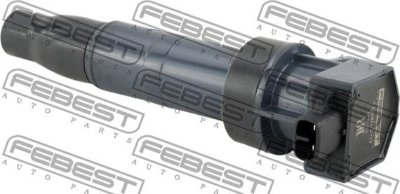 Febest 12640-007 - Aizdedzes spole www.autospares.lv