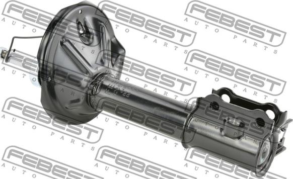 Febest 12667891RR - Shock Absorber www.autospares.lv