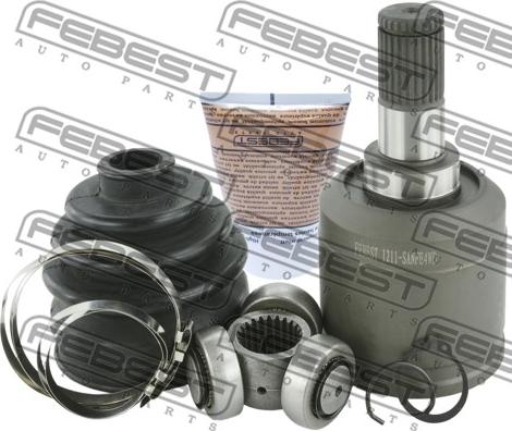 Febest 1211-SANFE4WD - Šarnīru komplekts, Piedziņas vārpsta www.autospares.lv