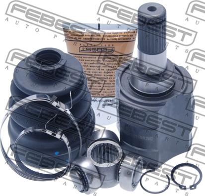 Febest 1211-SOL2WD - Шарнирный комплект, ШРУС, приводной вал www.autospares.lv