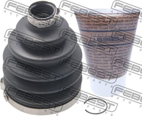 Febest 1217P-TUC20 - Bellow, drive shaft www.autospares.lv