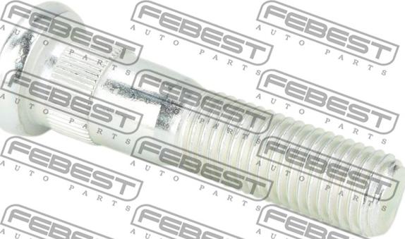 Febest 1284-002 - Riteņa stiprināšanas skrūve www.autospares.lv