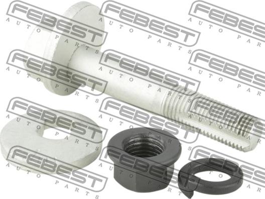 Febest 1229-022-KIT - Riteņu sagāzuma regulēšanas skrūve www.autospares.lv