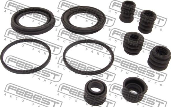 Febest 1275-ACF - Remkomplekts, Bremžu suports www.autospares.lv