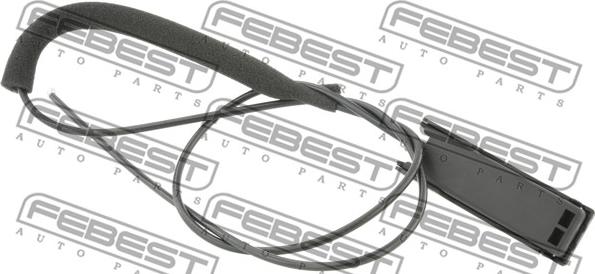 Febest 17101-A8D3C - Motora pārsega slēdzenes trose www.autospares.lv