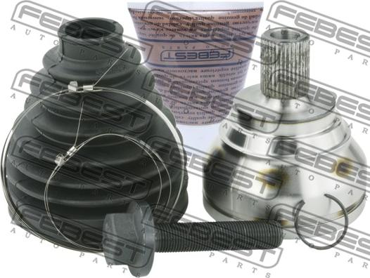 Febest 1710-Q3 - Šarnīru komplekts, Piedziņas vārpsta www.autospares.lv