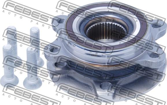 Febest 1782-Q5R - Wheel Hub www.autospares.lv