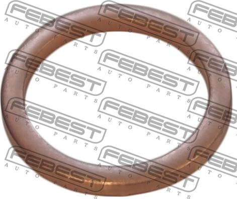 Febest 88430-141815C - Seal Ring, oil drain plug www.autospares.lv