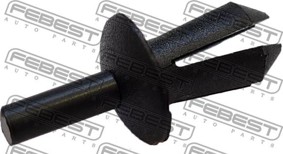 Febest 88570-073 - Зажим, клипса, молдинг www.autospares.lv