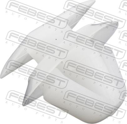 Febest 88570144 - Moldings / aizsarguzlika www.autospares.lv