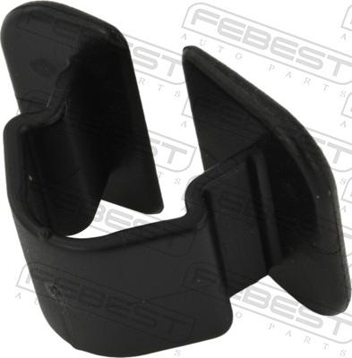 Febest 88570-157 - Clip, trim / protective strip www.autospares.lv