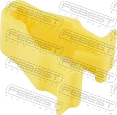 Febest 88570124 - Moldings / aizsarguzlika www.autospares.lv