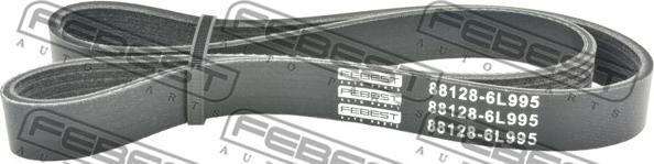 Febest 88128-6L995 - V-Ribbed Belt www.autospares.lv