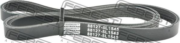 Febest 88127-5L1545 - Ķīļrievu siksna autospares.lv