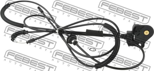 Febest 29101RRE - Motora pārsega slēdzenes trose www.autospares.lv