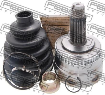 Febest 2910-RRIIIR - Šarnīru komplekts, Piedziņas vārpsta www.autospares.lv