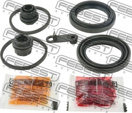 Febest 2975-DISC4F - Remkomplekts, Bremžu suports www.autospares.lv