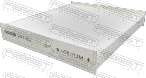 Febest 2443-001 - Filtrs, Salona telpas gaiss www.autospares.lv