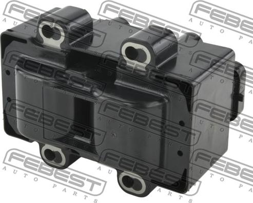 Febest 24640-002 - Aizdedzes spole www.autospares.lv