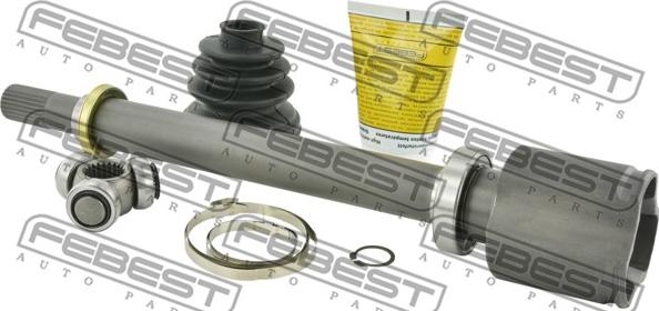 Febest 2411-FLURH - Šarnīru komplekts, Piedziņas vārpsta www.autospares.lv