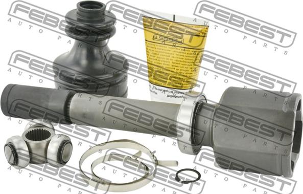 Febest 2411-MEGIIRH - Šarnīru komplekts, Piedziņas vārpsta www.autospares.lv