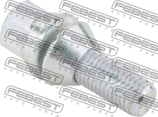 Febest 2485B-002 - Riteņa stiprināšanas skrūve www.autospares.lv