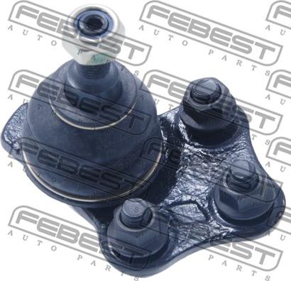 Febest 2420-DUSTF - Шаровая опора, несущий / направляющий шарнир www.autospares.lv