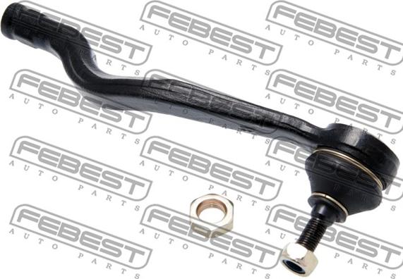 Febest 2421-LOGRH - Stūres šķērsstiepņa uzgalis www.autospares.lv