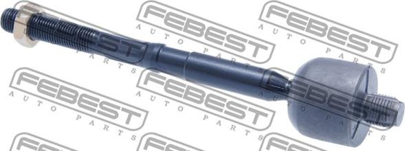 Febest 2422-DUST - Aksiālais šarnīrs, Stūres šķērsstiepnis www.autospares.lv