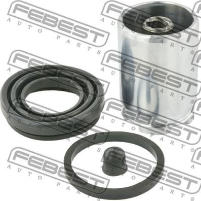 Febest 2476-MEGR-KIT - Ремкомплект, тормозной суппорт www.autospares.lv