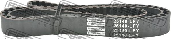 Febest 25140-LFY - Zobsiksna www.autospares.lv