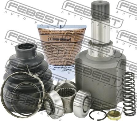 Febest 2511-BOX3LH - Шарнирный комплект, ШРУС, приводной вал www.autospares.lv