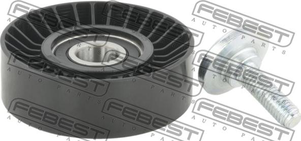 Febest 2588-C5 - Parazīt / Vadrullītis, Ķīļrievu siksna www.autospares.lv