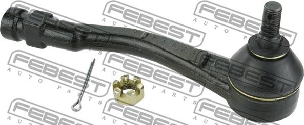 Febest 2521-308LH - Stūres šķērsstiepņa uzgalis autospares.lv