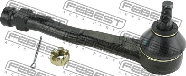 Febest 2521-308RH - Stūres šķērsstiepņa uzgalis www.autospares.lv