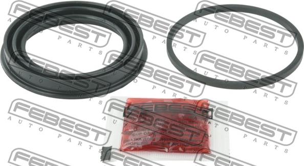 Febest 2075-CARF - Remkomplekts, Bremžu suports www.autospares.lv