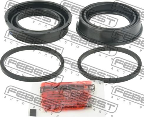 Febest 2075-DURF - Remkomplekts, Bremžu suports www.autospares.lv