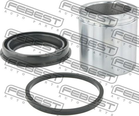 Febest 2076-JOURF-KIT - Remkomplekts, Bremžu suports www.autospares.lv