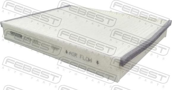 Febest 2143-001 - Filtrs, Salona telpas gaiss www.autospares.lv