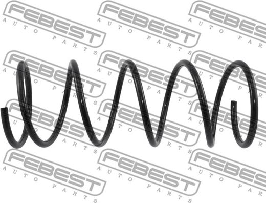 Febest 2108-008F-KIT - Balstiekārtas komplekts, Atsperes www.autospares.lv