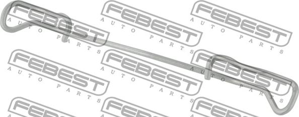 Febest 2103-001 - Atspere, Disku bremžu uzlikas www.autospares.lv